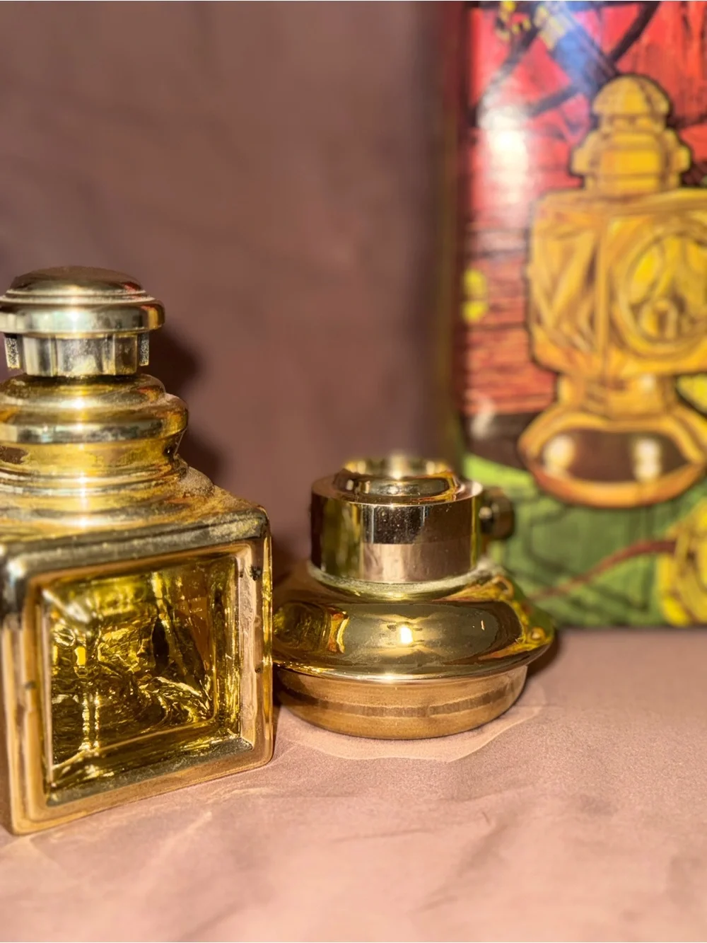 Vintage Avon Auto Lantern after shave bottle